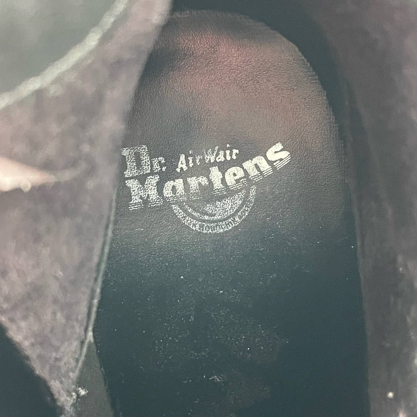 Dr. Martens Magdalena Black Blackout Witchy Grunge Leather Heeled Ankle Boots Size 9