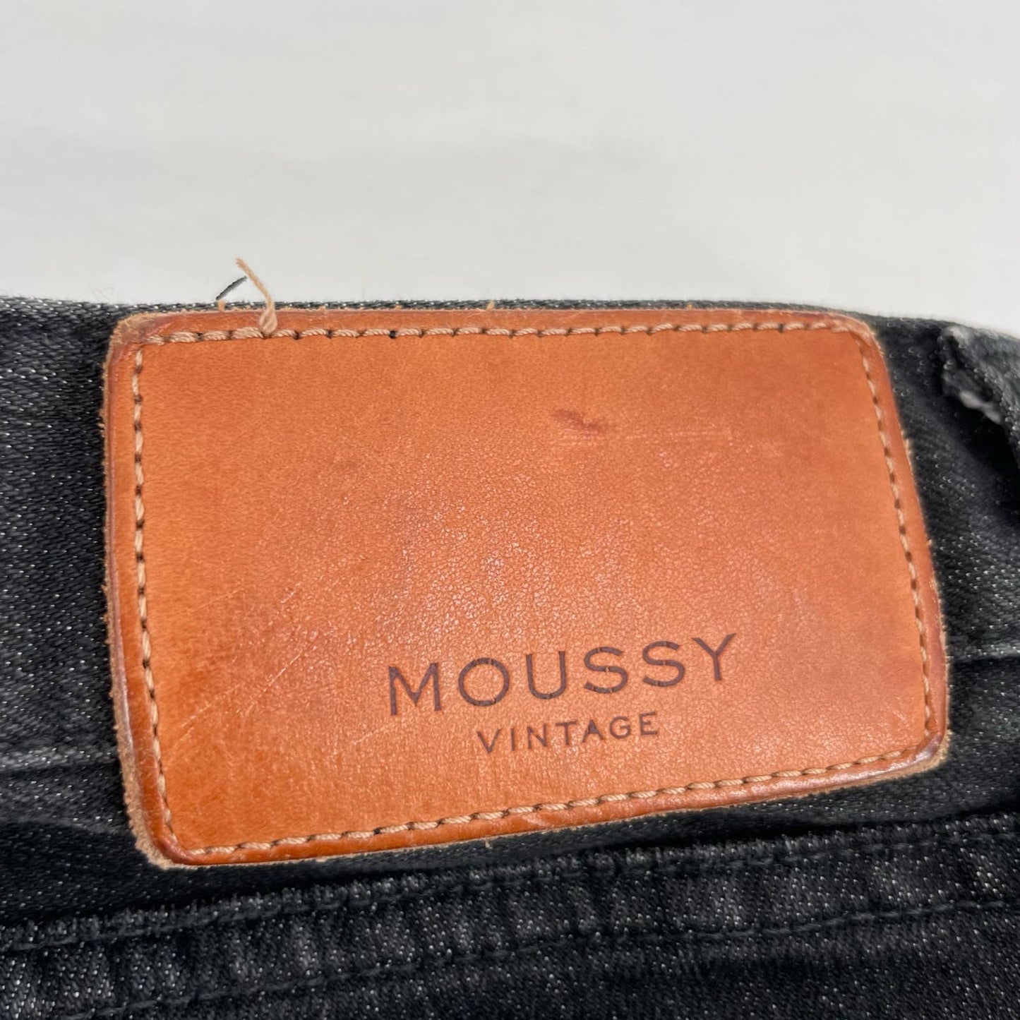 Moussy Vintage MVS Black Skinny Jeans Classic Grunge Style 010BSC12-2380 Size 27
