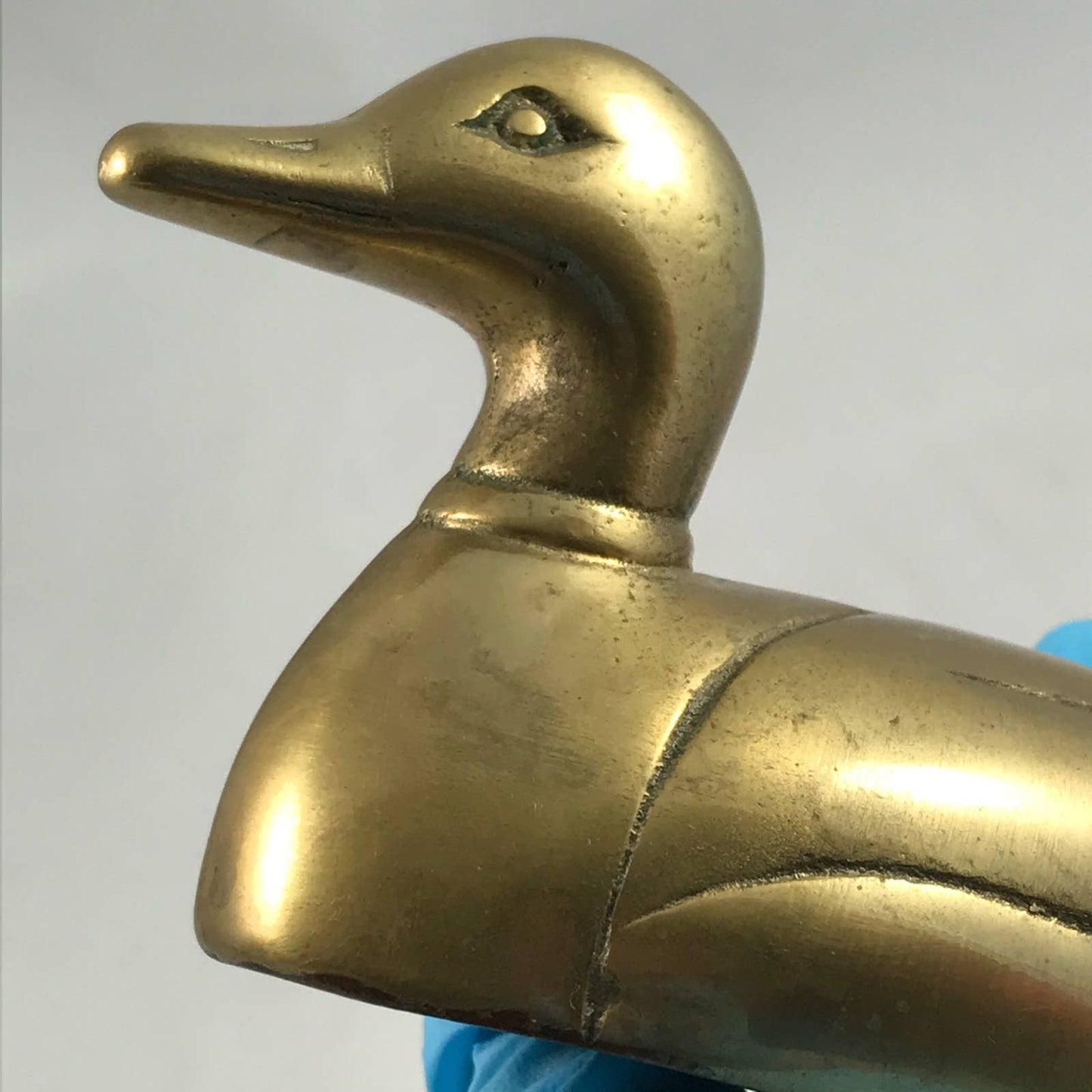 Vintage Brass Duck Rustic Cabin Mid-Century Shabby Farmhouse Traditional Decor