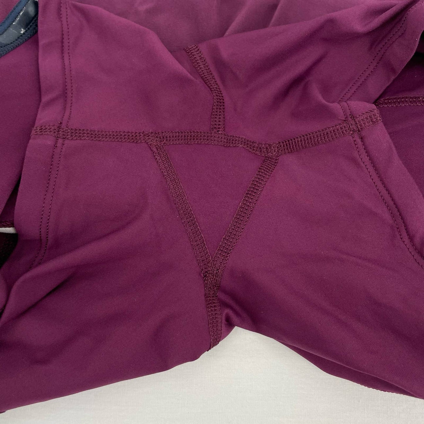 Lululemon Pace Setter Plum Pow Stripe Active Skort Tennis Skirt Golf Running Size 6