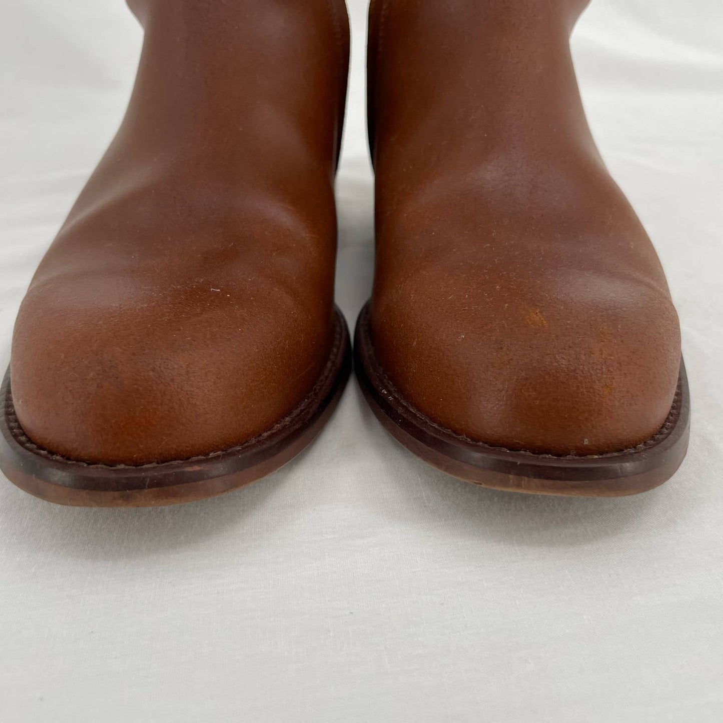 Dakota Boots Spanish Leather Horse Riding Equestrian Tan 290 Valverde del Camino Size EU 38