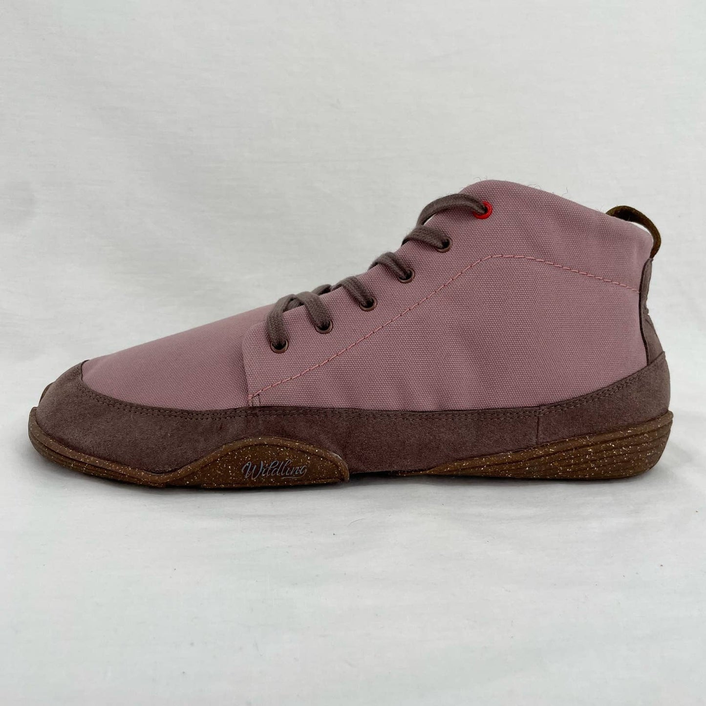 Wildling Winter Heath Rosewood Canvas Wool Barefoot Shoes Ankle Boots Unisex Size 43