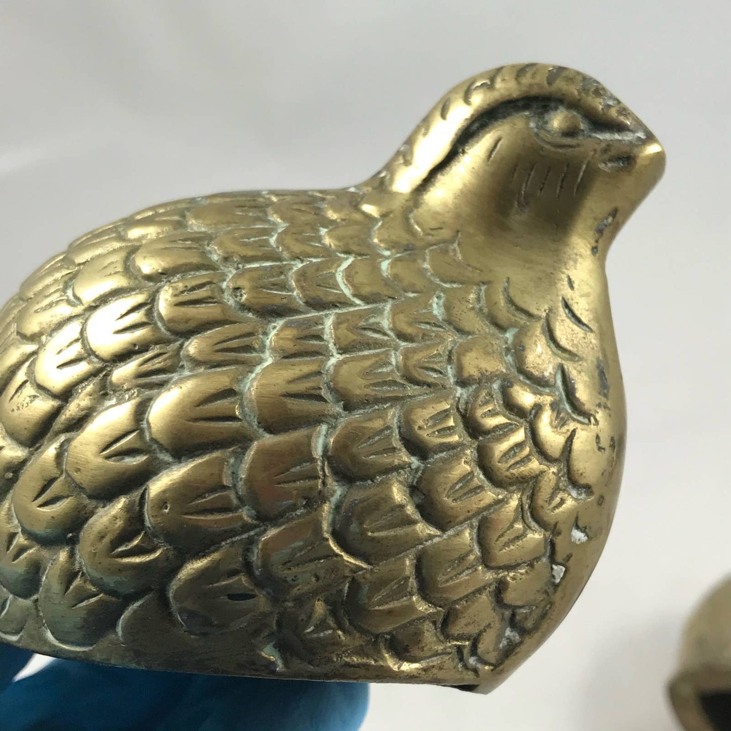 Vintage Brass Quail Grouse Set of 3 MidMod Game Bird Rustic Chic Farmhouse Decor