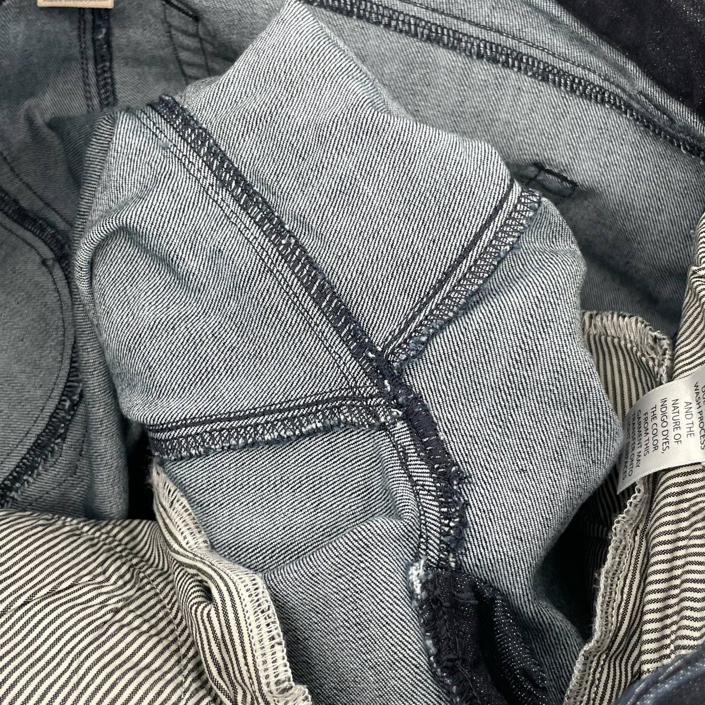 Duluth Trading Work Jeans Double Flex Double-Chapped Bootcut Dark Blue Size 6/31