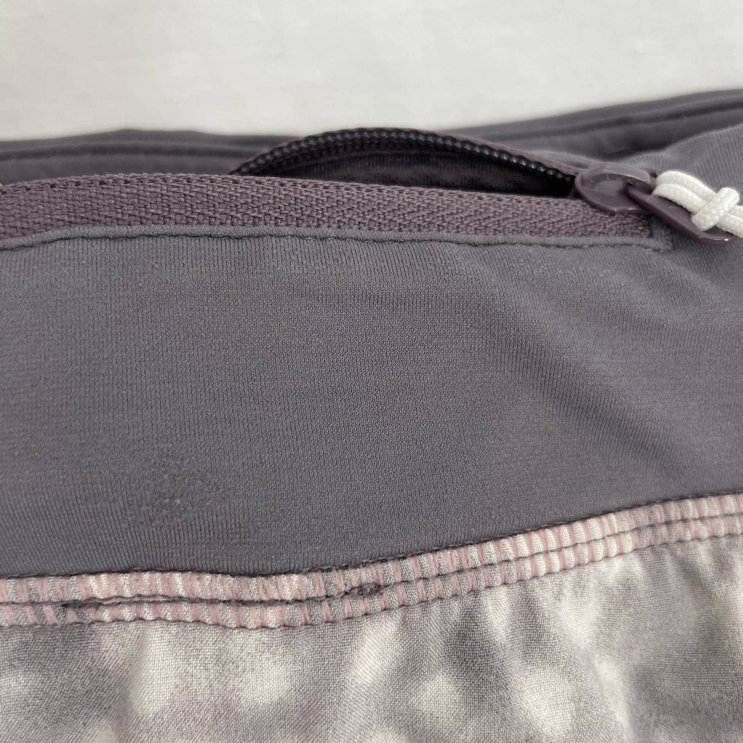 Lululemon Original Speed Skirt Gray Snowy Owl Magnum Running Active Skort Size 6