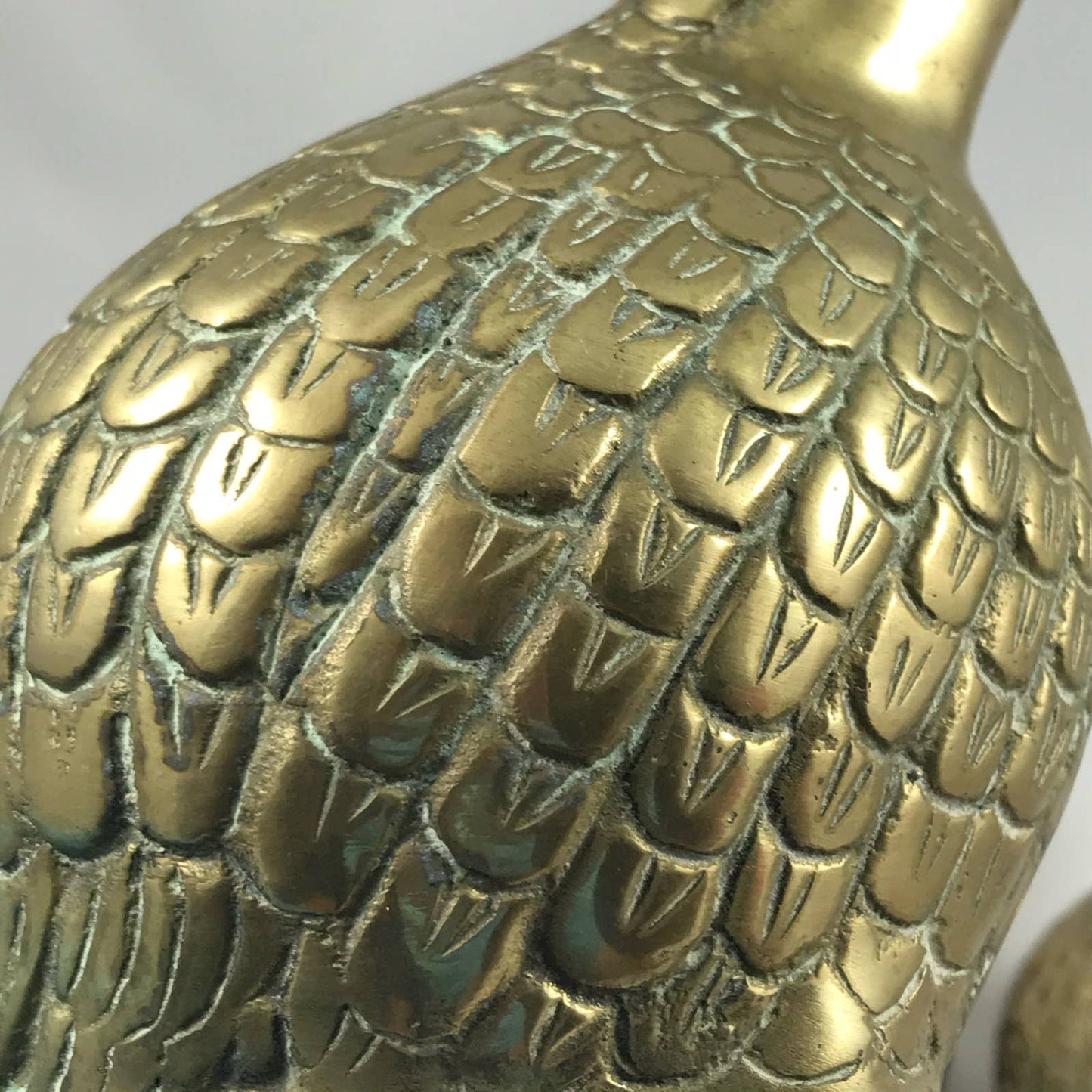 Vintage Brass Quail Grouse Set of 3 MidMod Game Bird Rustic Chic Farmhouse Decor