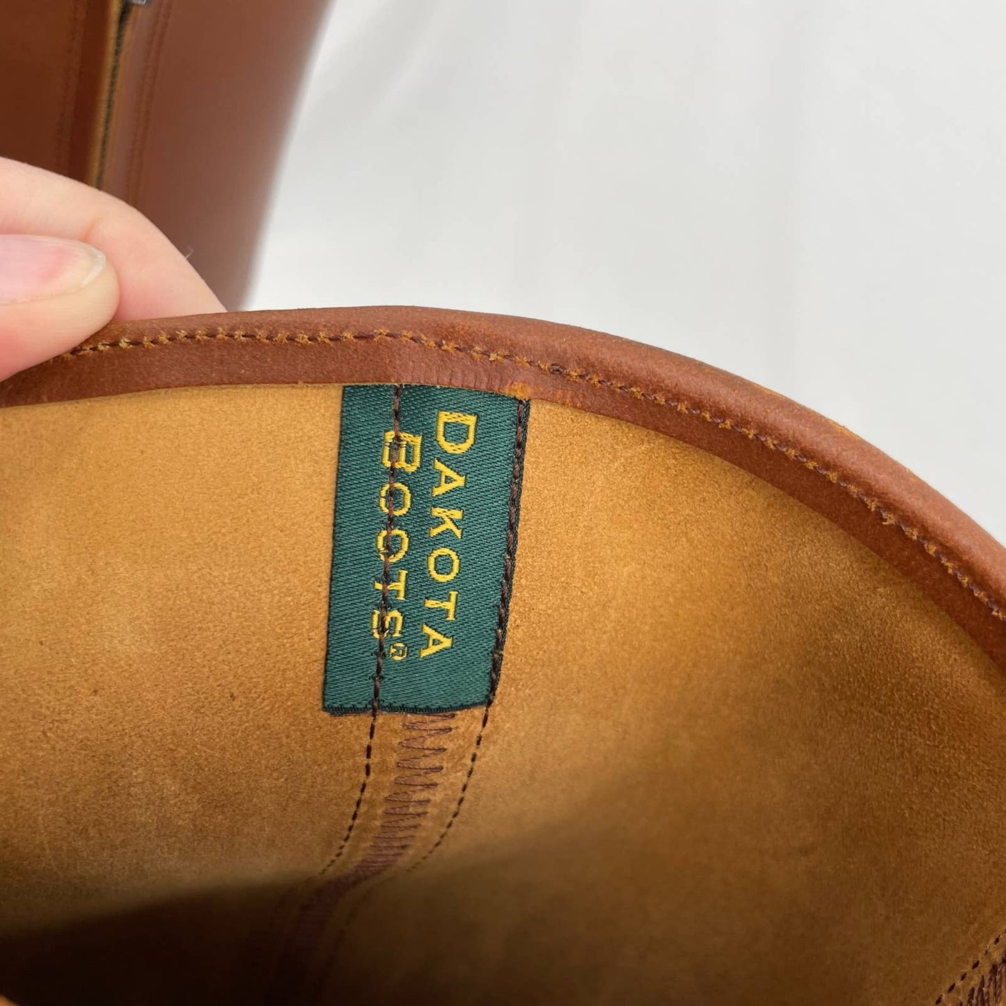 Dakota Boots Spanish Leather Horse Riding Equestrian Tan 290 Valverde del Camino Size EU 38