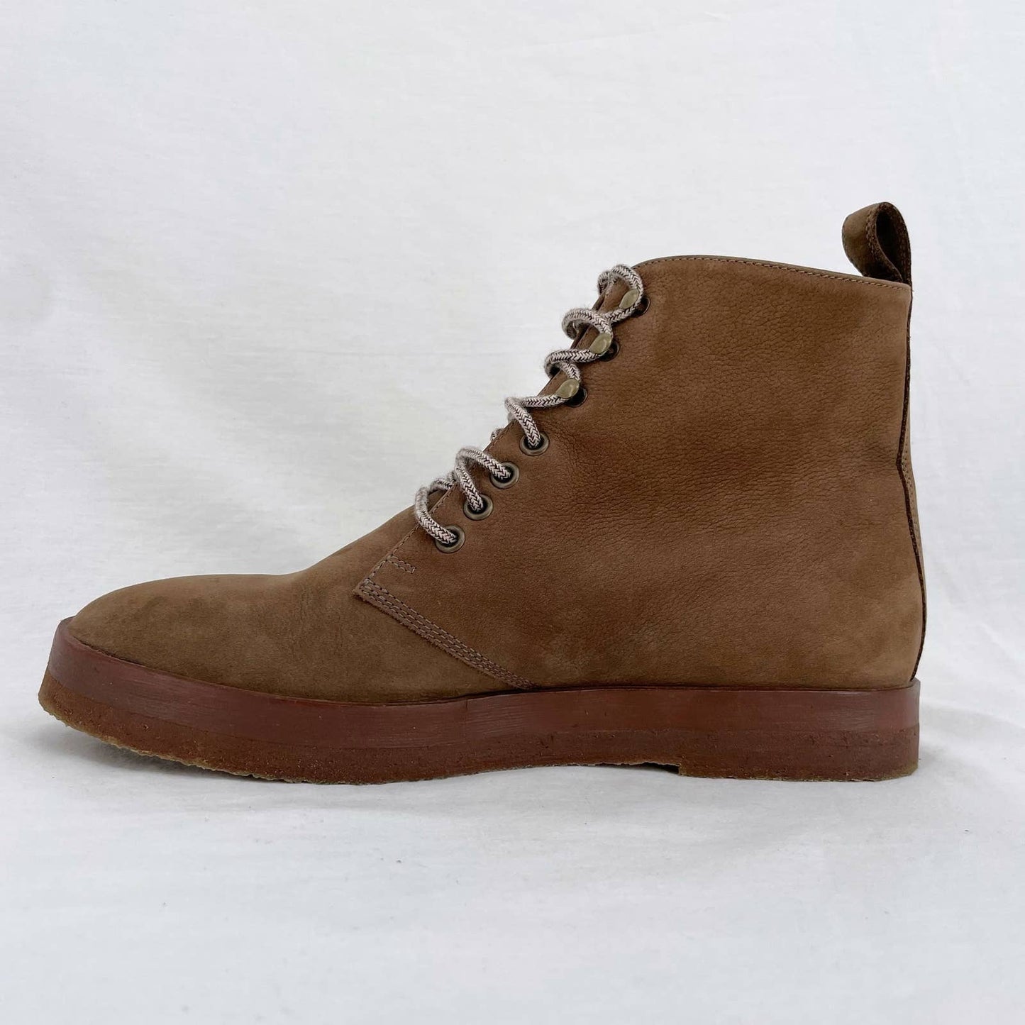 Jenni Kayne Canyon Boot Oiled Leather Nubuck Stone Retro Hiking Vibes Neutral Size EU 40