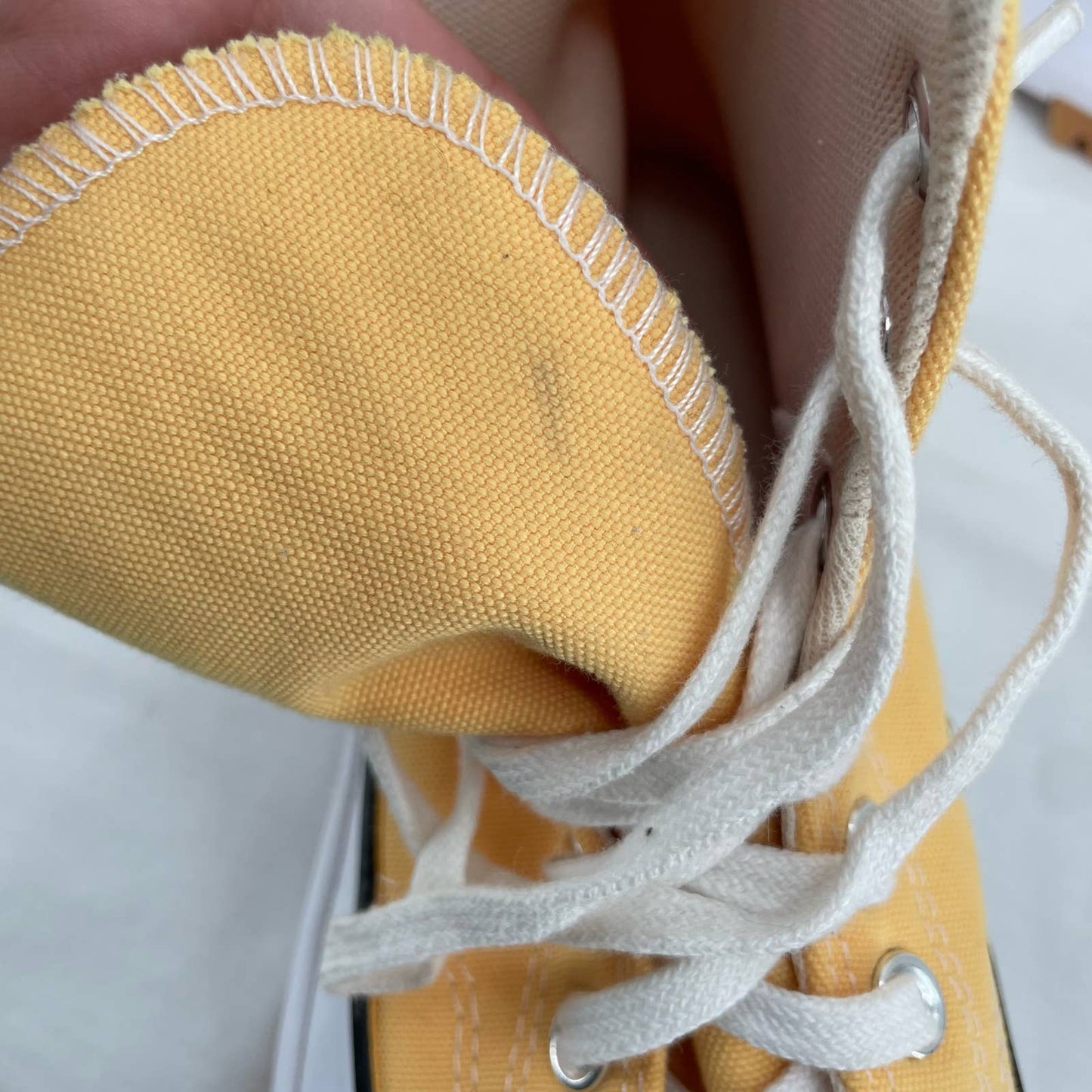 Converse Run Star Hike High Yellow Citron Zest Gum Platform Sneakers Shoes Size W 8.5