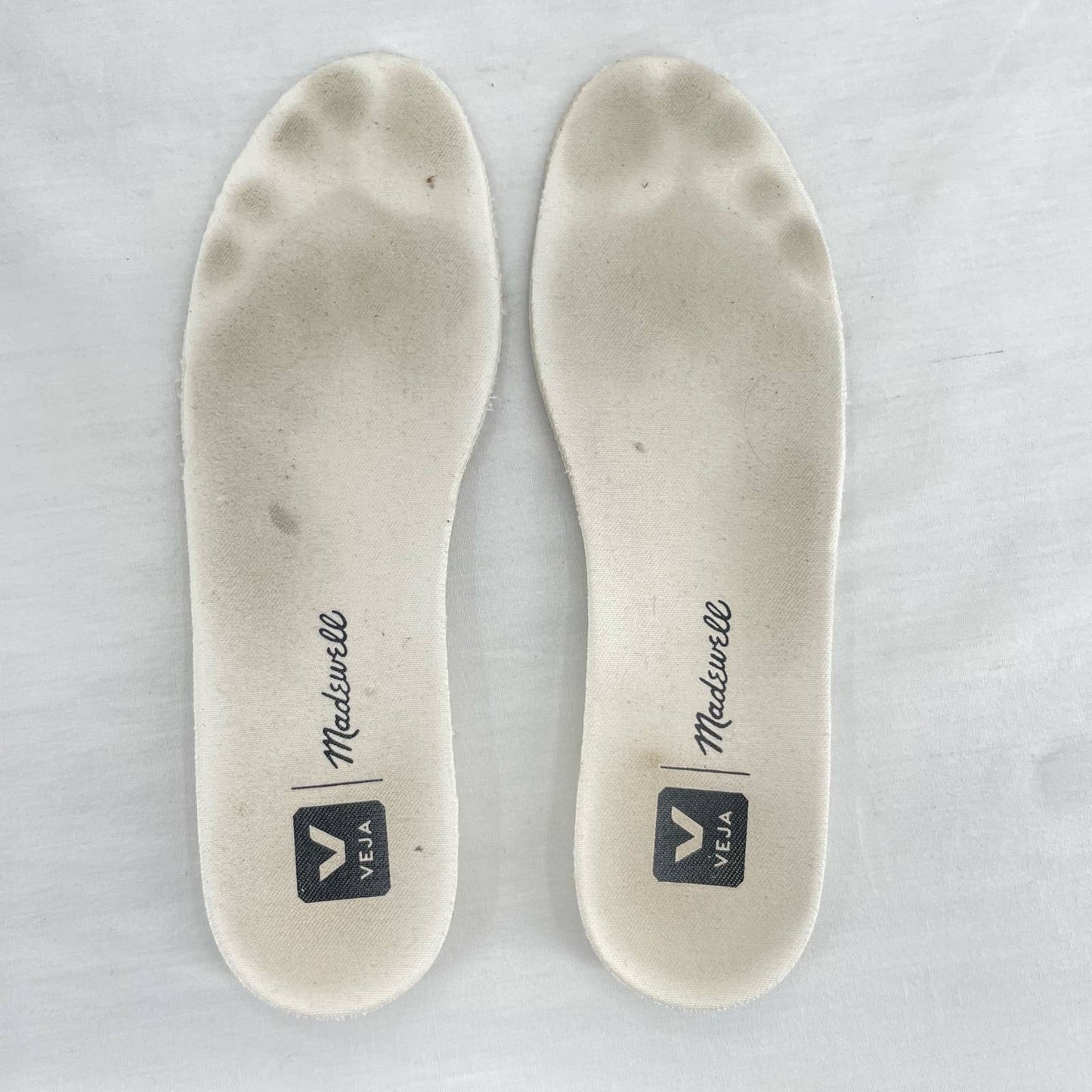 Madewell x Veja Esplar Low Sneakers White Star Embroidery Gold Leather Size 6 | EU 37