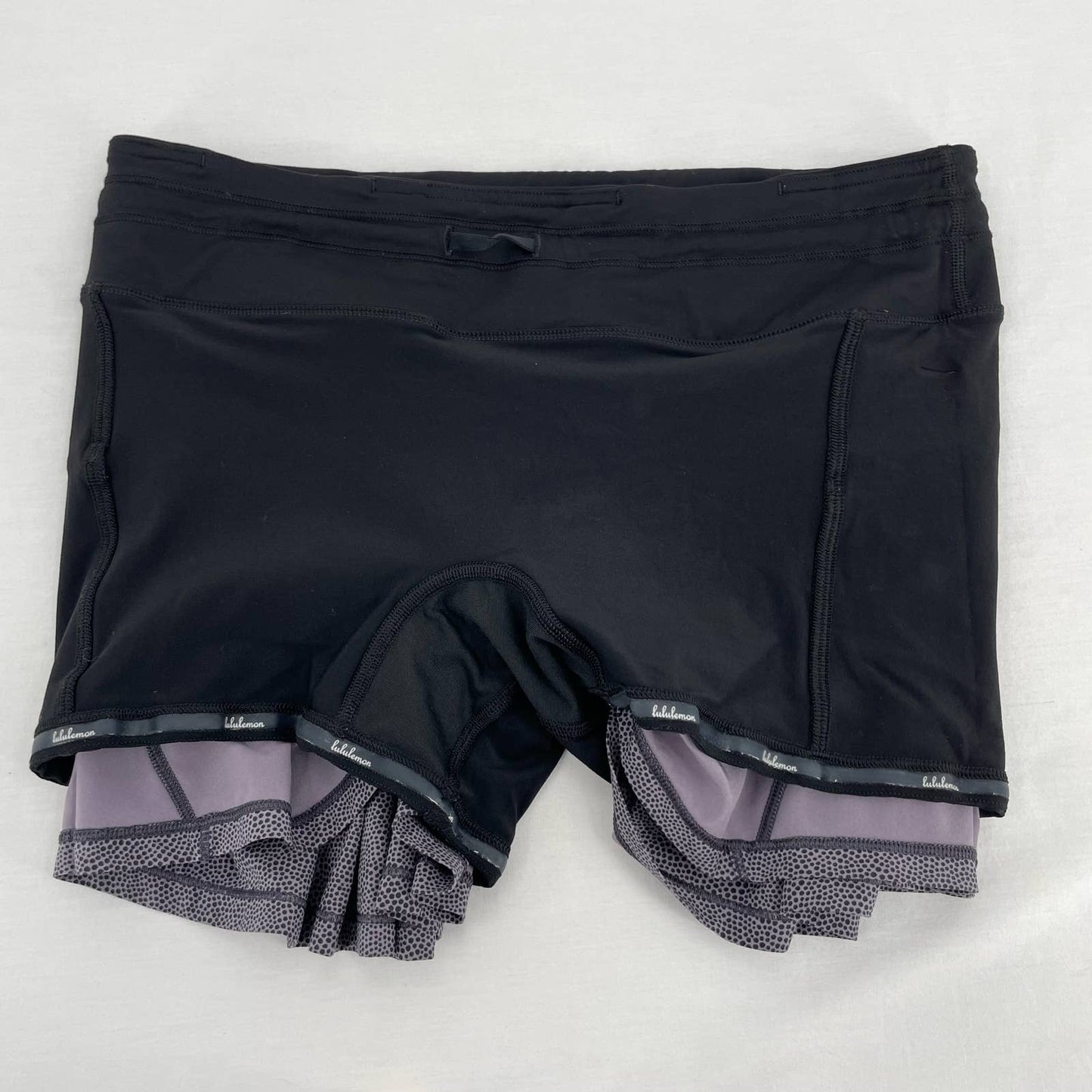 Lululemon Circuit Breaker II Skirt Disperse Dusky Lavender Purple Grey Skort Size 6