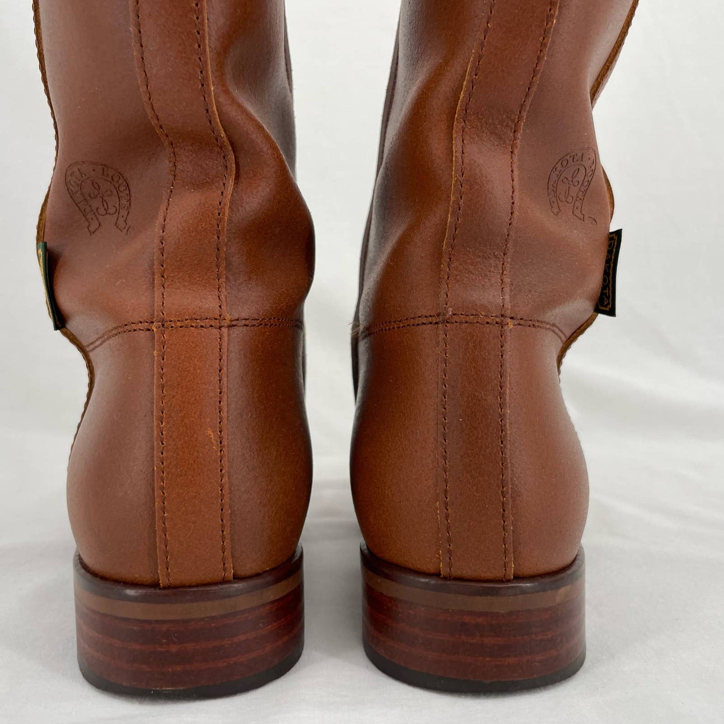 Dakota Boots Spanish Leather Horse Riding Equestrian Tan 290 Valverde del Camino Size EU 38