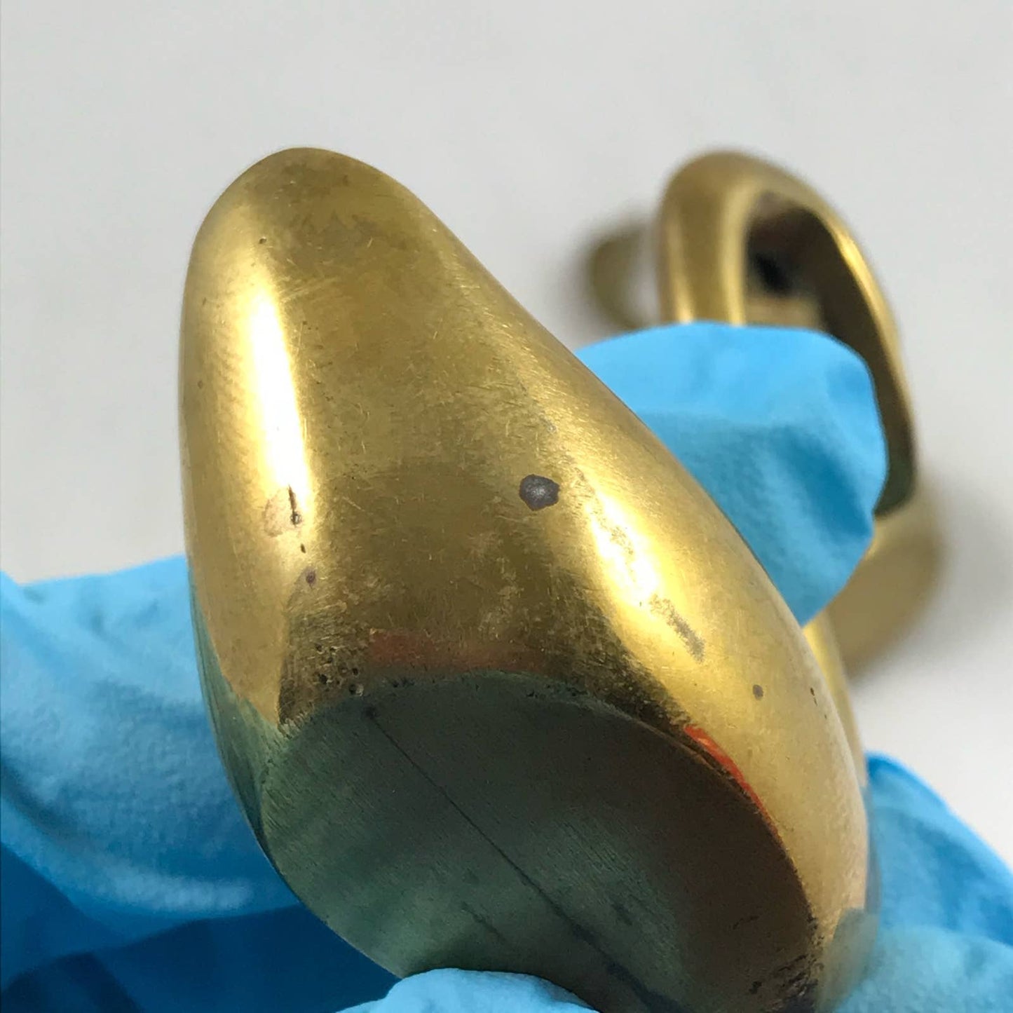 Vintage Brass Swan Pair Sleek Mid-Century Modern Home Decor Gold Birds Set of 2