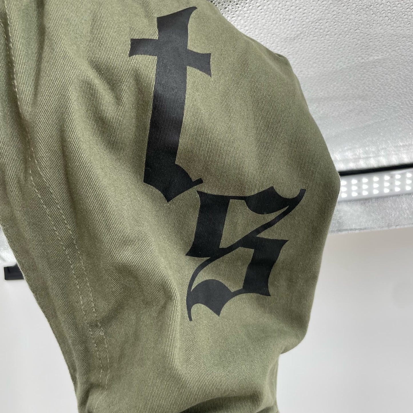 Taylor Swift Reputation Jacket Army Green Black Snake Stadium Tour Olive Coat Size L
