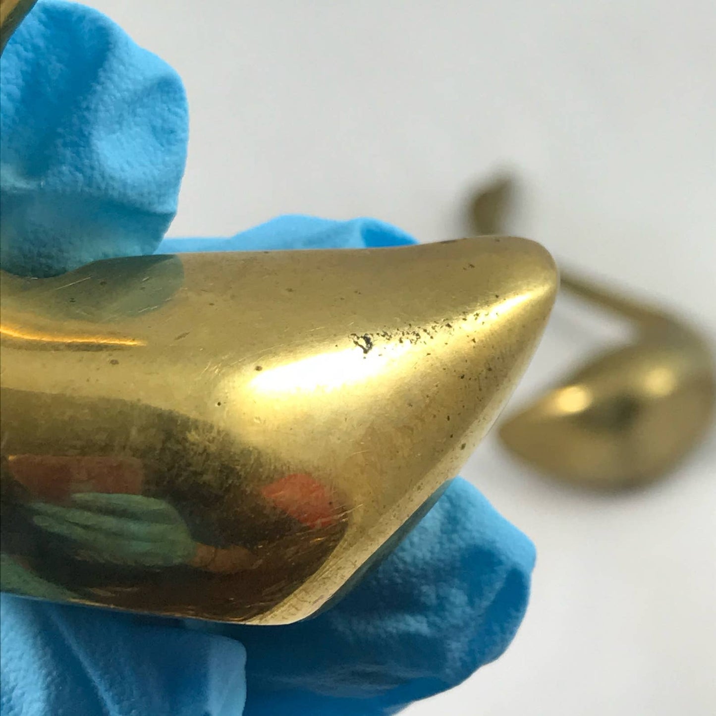 Vintage Brass Swan Pair Sleek Mid-Century Modern Home Decor Gold Birds Set of 2