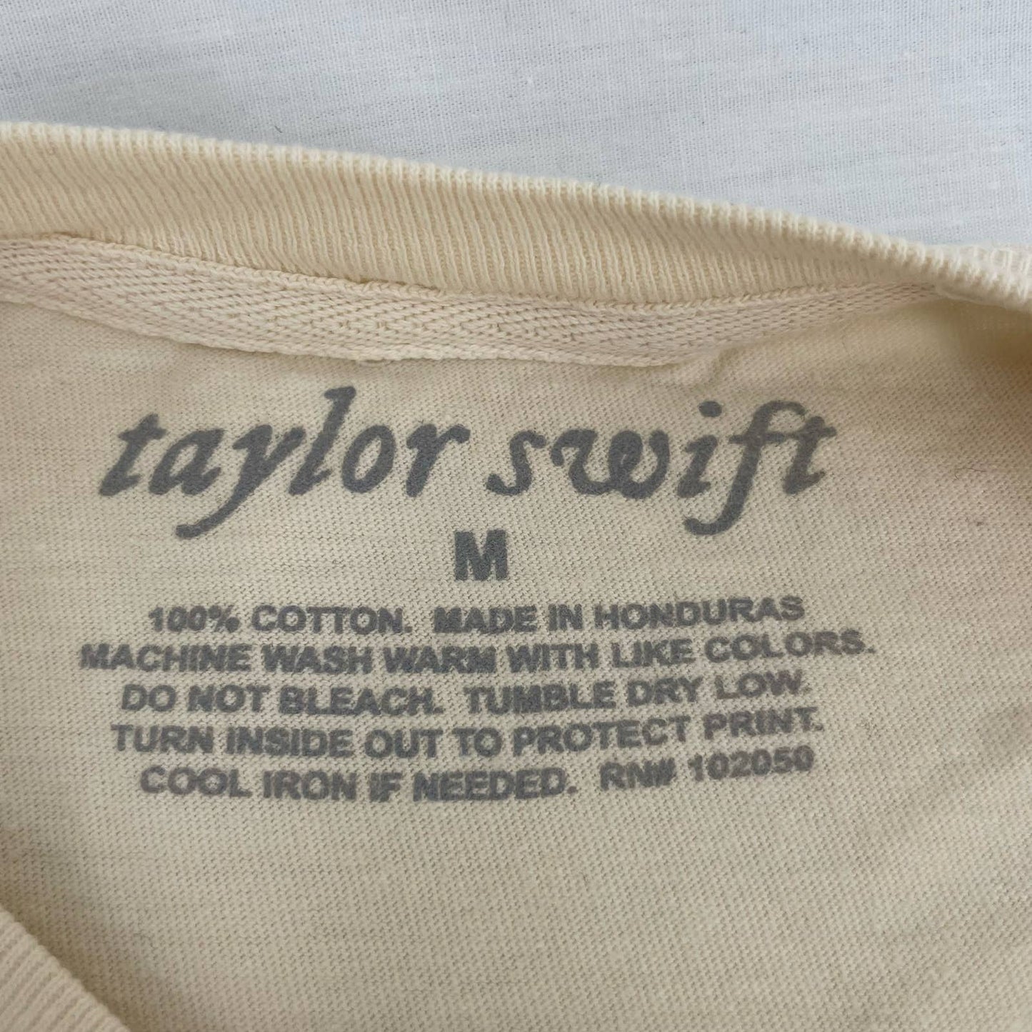 Taylor Swift Betty Cross Stitch Folklore Tee Rare CMA Limited Edition Merch Size M