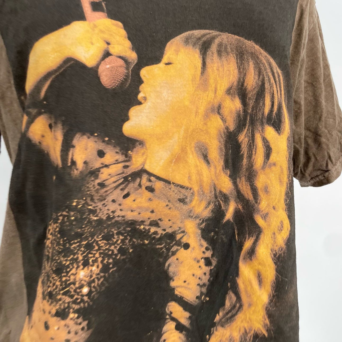 Taylor Swift Red Taylor's Version UO Exclusive Oversized Graphic Tee Puff Paint Size S