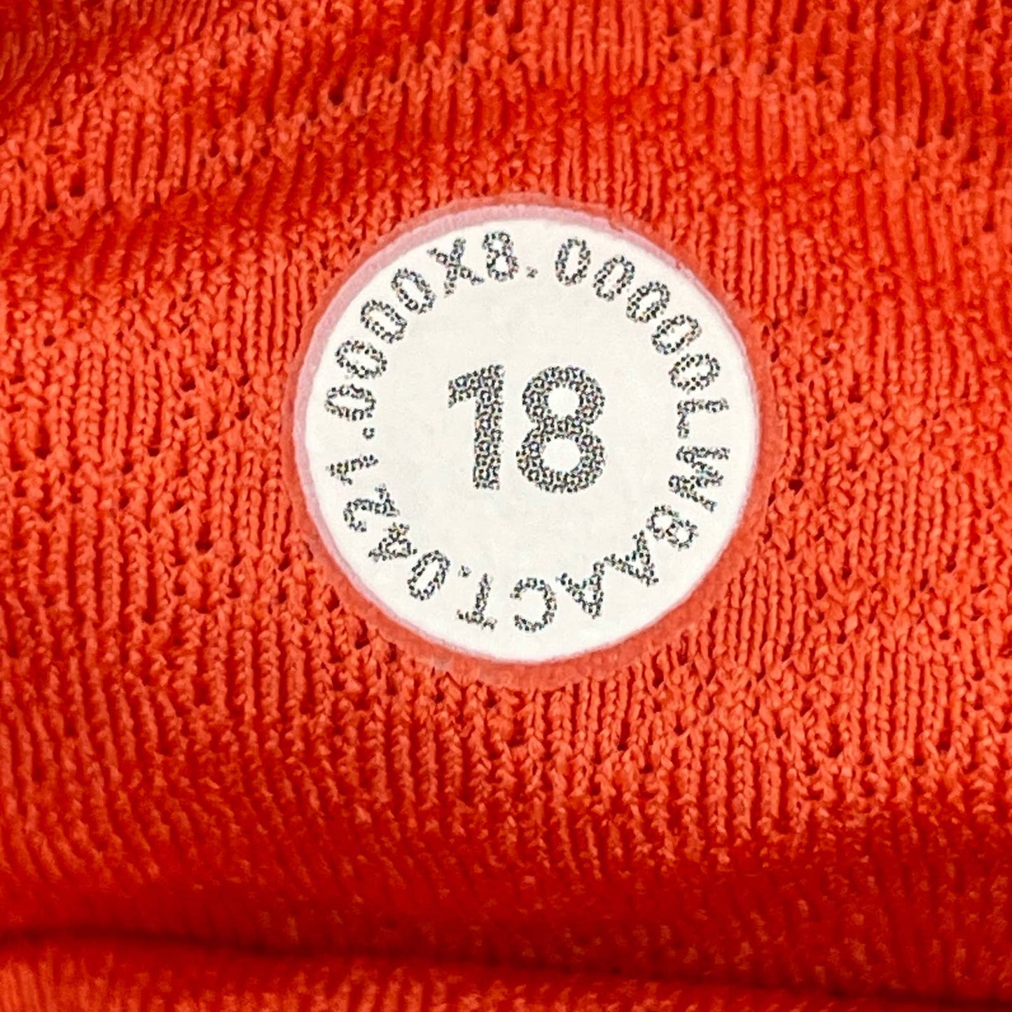 Lululemon Tall Pace Rival Active Skirt Skort Warm Coral Orange Pleats Tennis Size 18