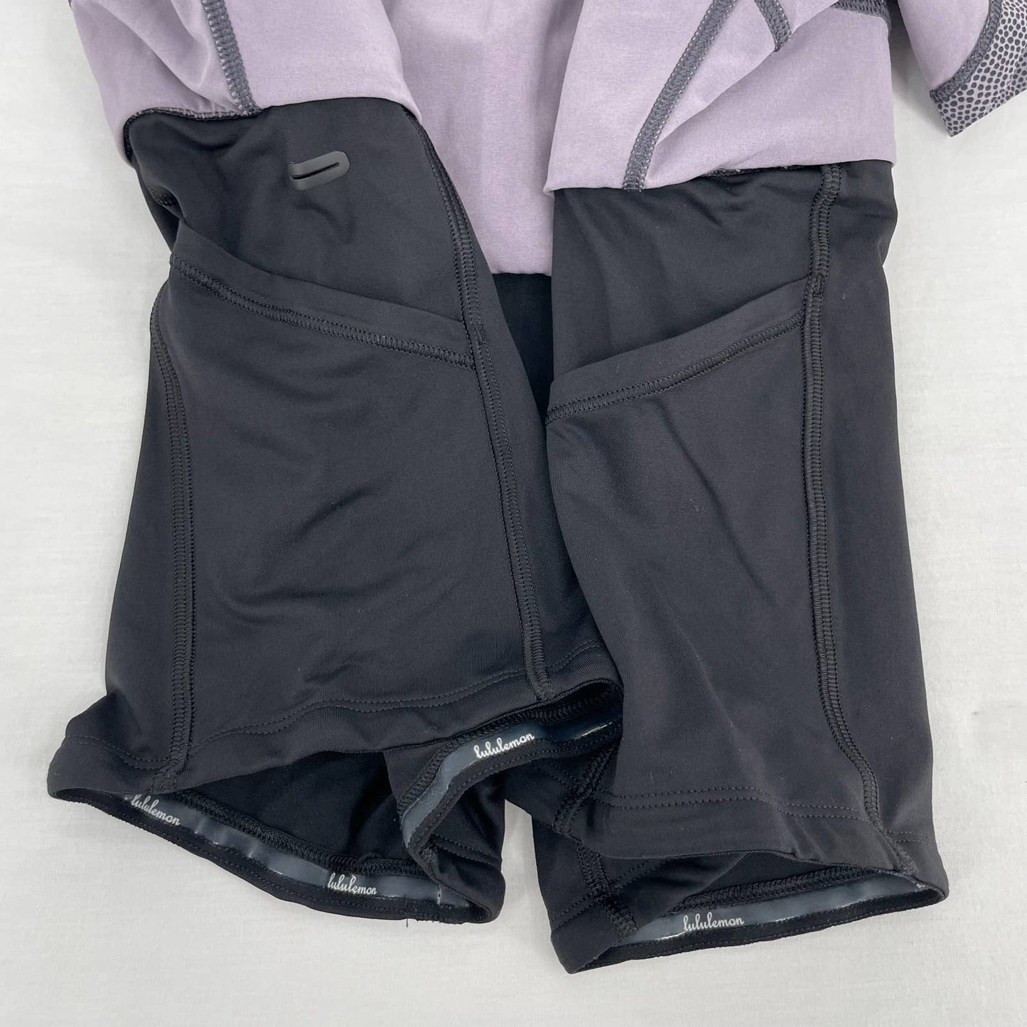 Lululemon Circuit Breaker II Skirt Disperse Dusky Lavender Purple Grey Skort Size 6