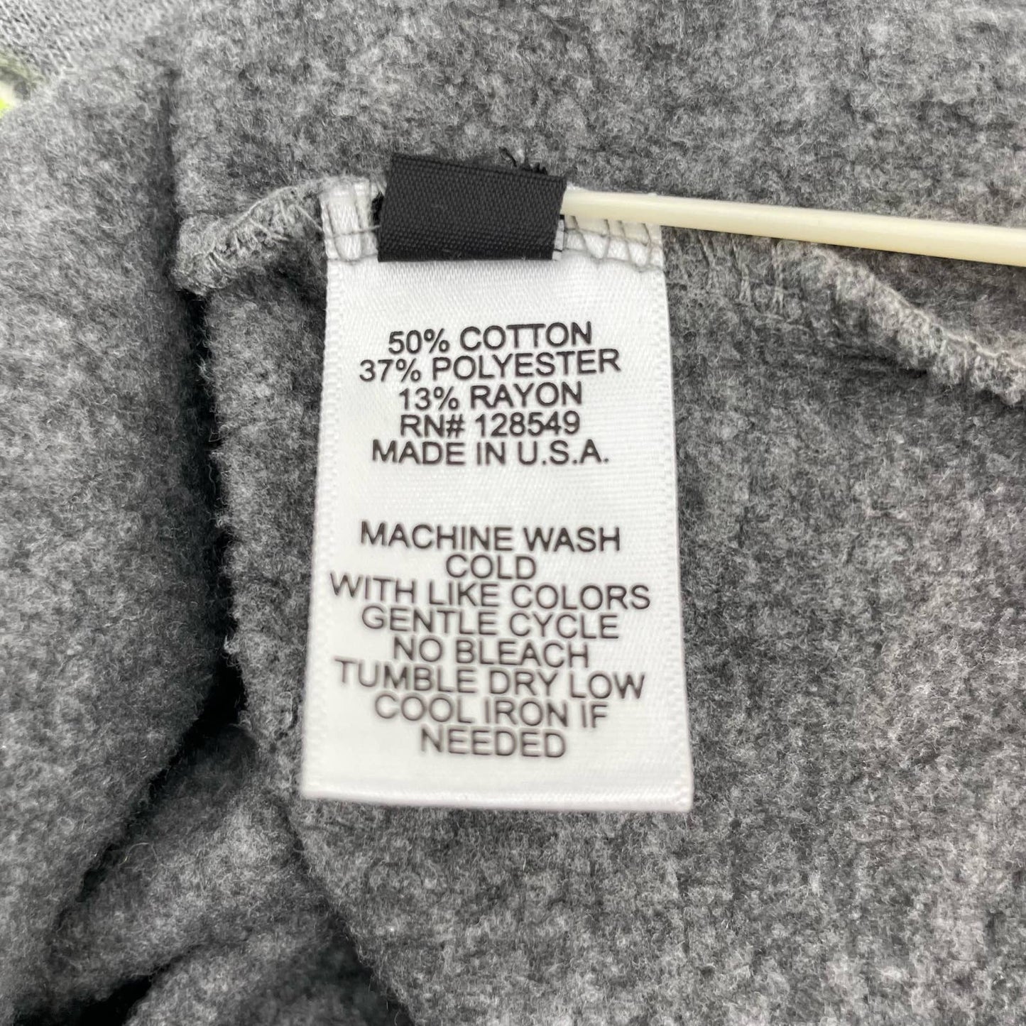 Aviator Nation Light Gray Bolt Classic Cropped Crew Sweatshirt Neon 5 Stripe Size XS