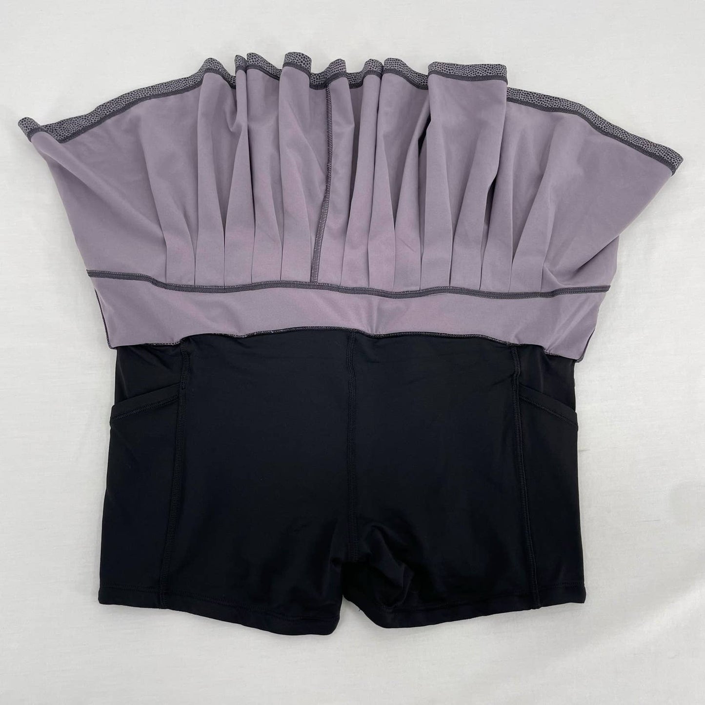 Lululemon Circuit Breaker II Skirt Disperse Dusky Lavender Purple Grey Skort Size 6