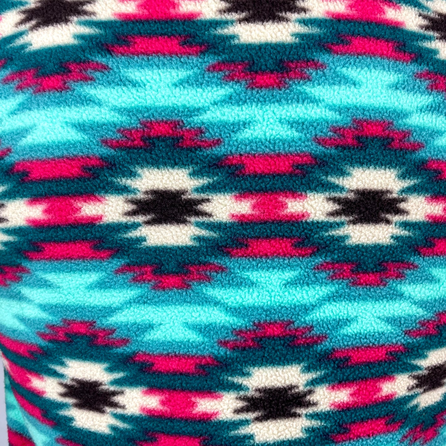 Patagonia Synchilla Wild Desert Beryl Green Fleece Geometric Southwestern Jacket Size XS