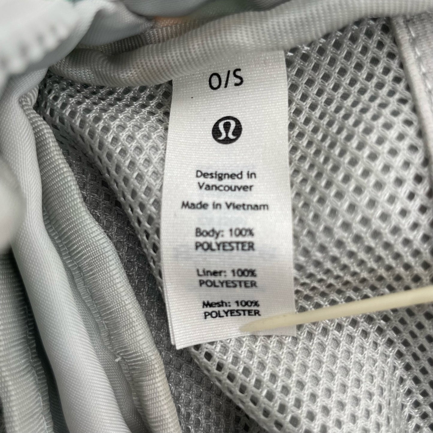 NEW Lululemon Belt Bag EBB No Limits White Multi Zip Pockets Longer Fit Strap 1L