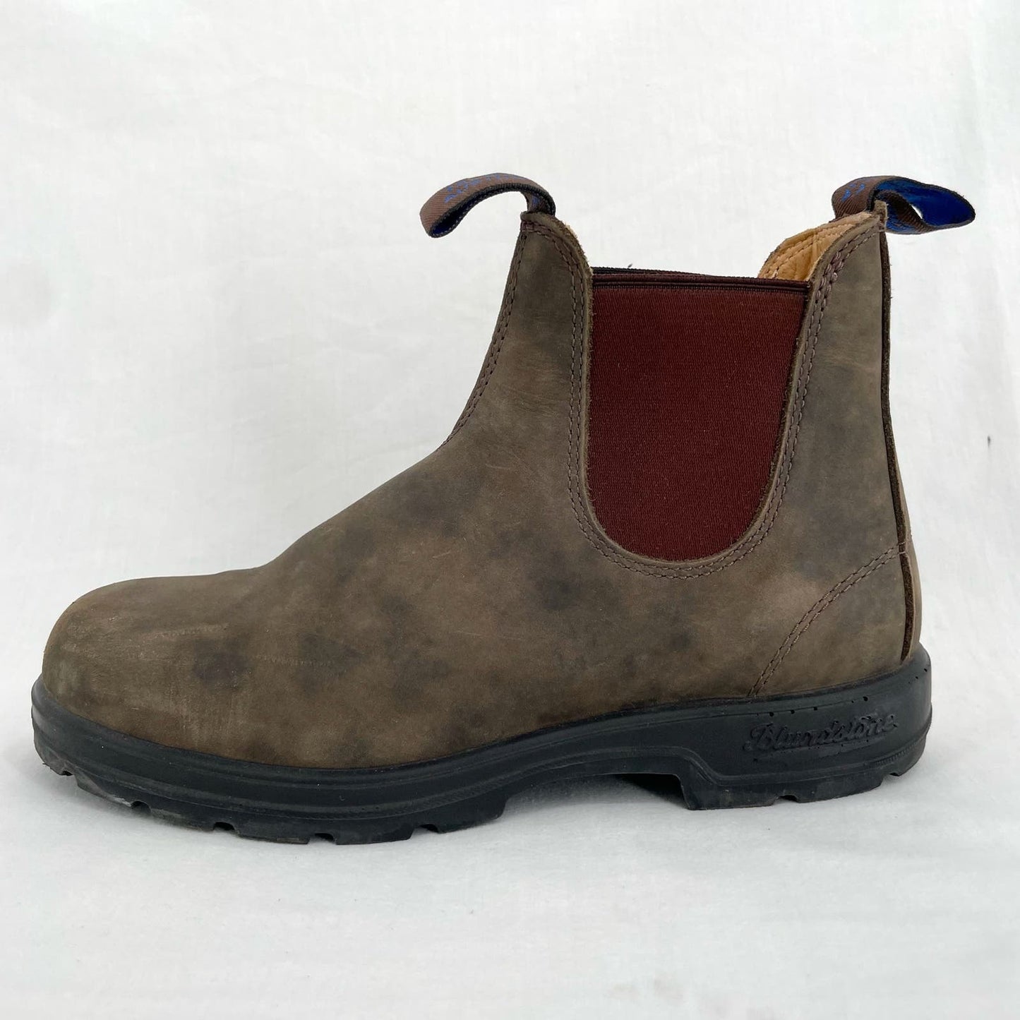 Blundstone #584 Rustic Brown Thermal Leather Chelsea Style Insulated Work Boots Size AU 5.5