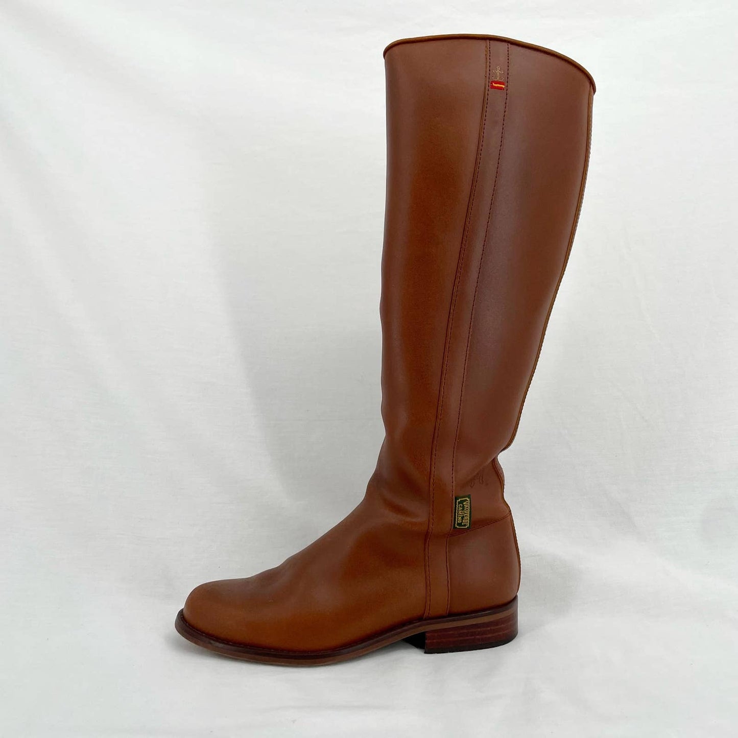 Dakota Boots Spanish Leather Horse Riding Equestrian Tan 290 Valverde del Camino Size EU 38