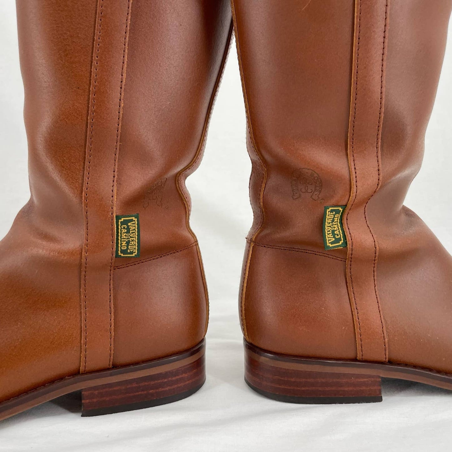 Dakota Boots Spanish Leather Horse Riding Equestrian Tan 290 Valverde del Camino Size EU 38