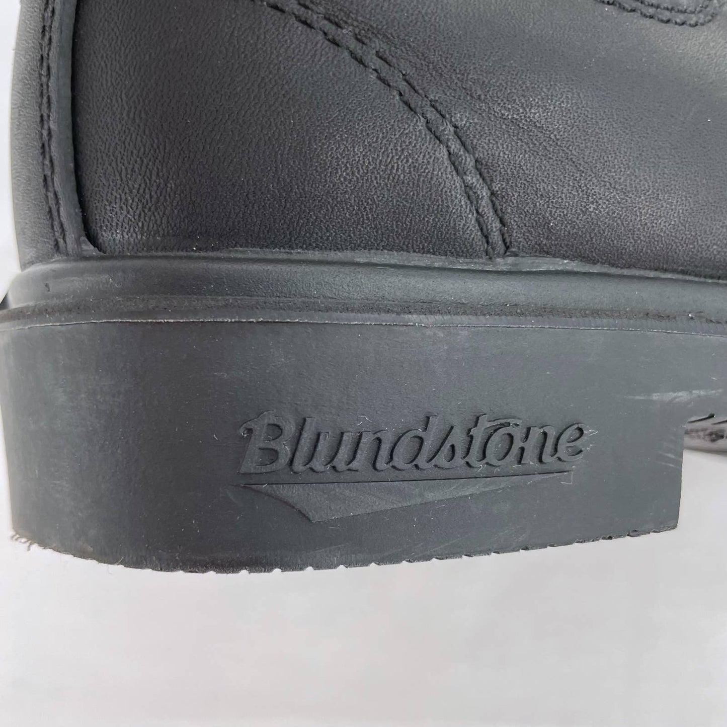 Blundstone Black Dress Boots Smooth Leather Square Toe Chelsea Style #063 Sz 5.5
