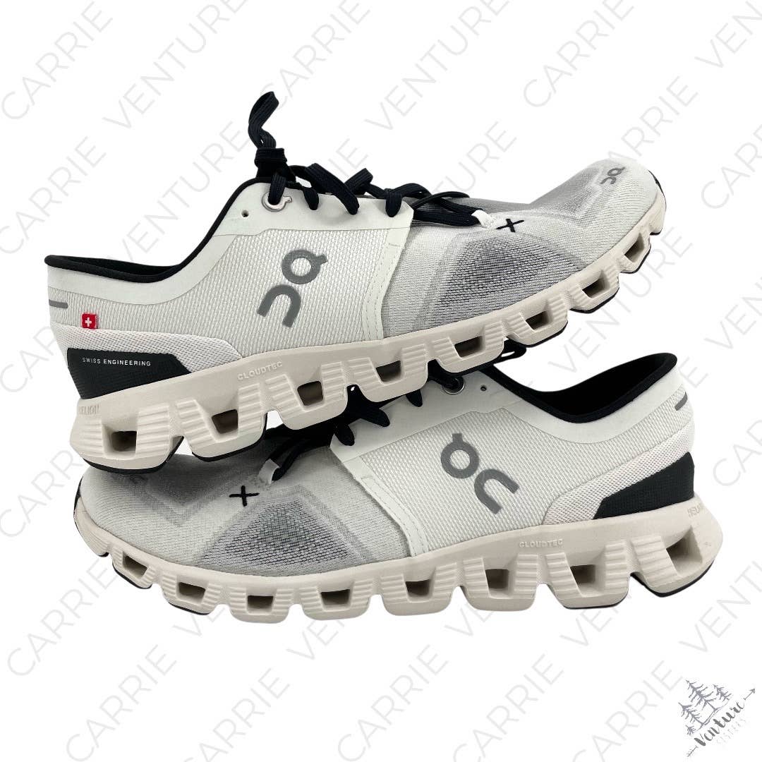On Running On Cloud X 3 White Black Running Shoes Athletic Training Sneakers Size 9