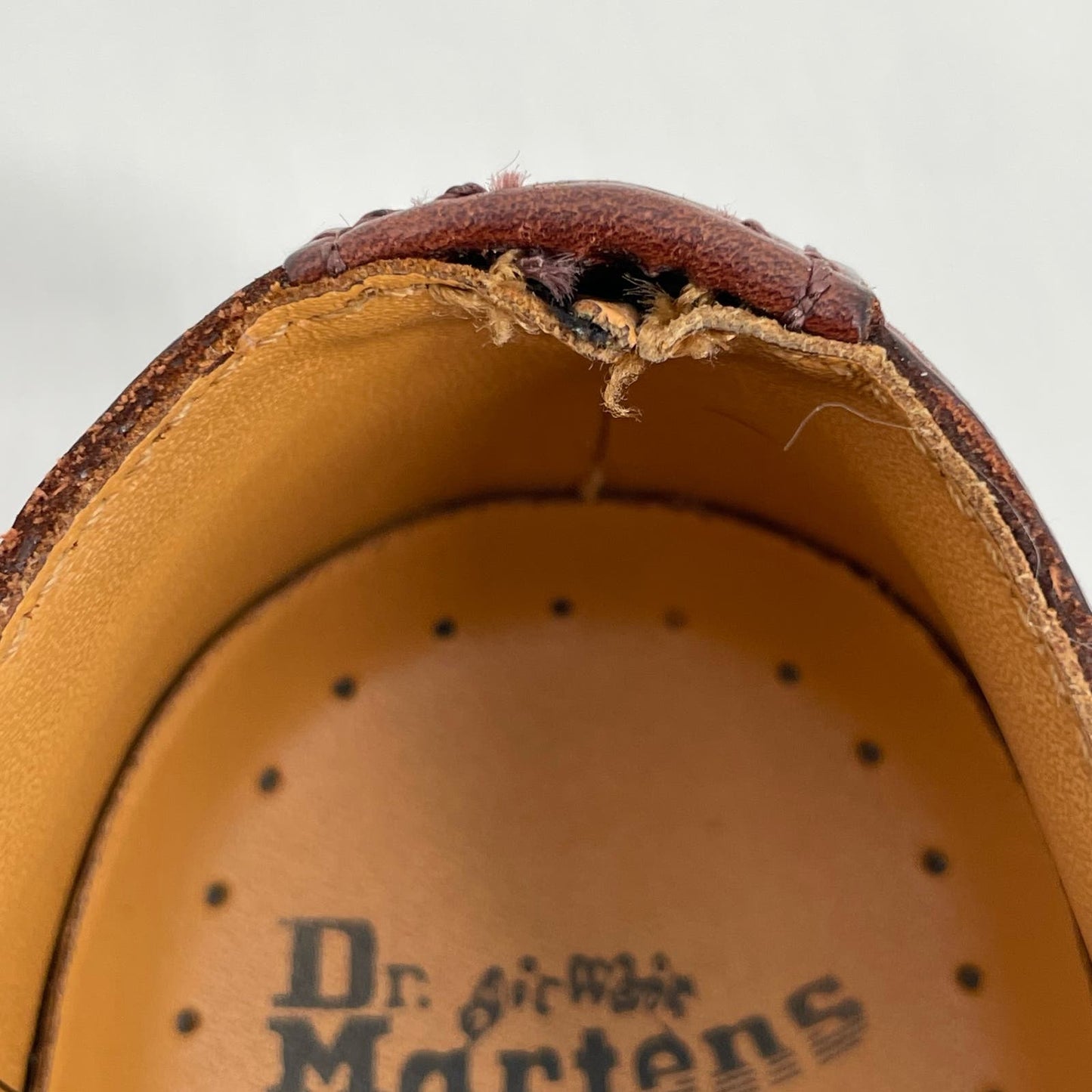Dr. Martens Mary Jane Brown Smooth Leather Double Buckle Oxford Classic Shoes Size 8