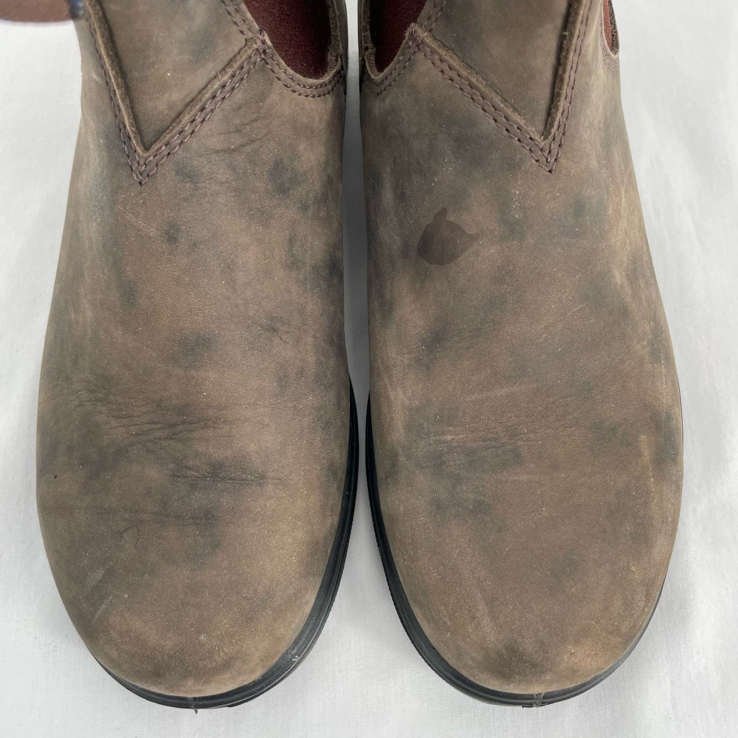 Blundstone #584 Rustic Brown Thermal Leather Chelsea Style Insulated Work Boots Size AU 5.5