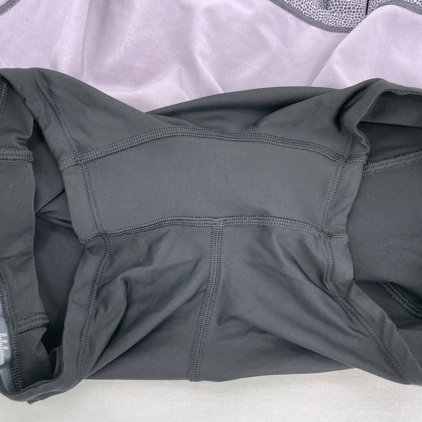 Lululemon Circuit Breaker II Skirt Disperse Dusky Lavender Purple Grey Skort Size 6