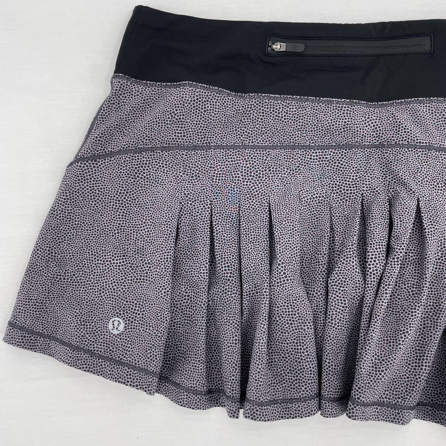 Lululemon Circuit Breaker II Skirt Disperse Dusky Lavender Purple Grey Skort Size 6