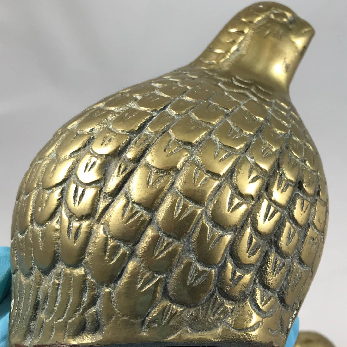 Vintage Brass Quail Grouse Set of 3 MidMod Game Bird Rustic Chic Farmhouse Decor