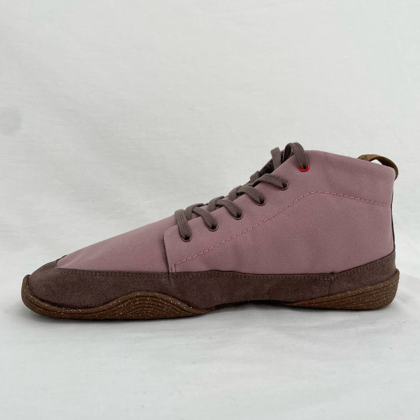 Wildling Winter Heath Rosewood Canvas Wool Barefoot Shoes Ankle Boots Unisex Size 43