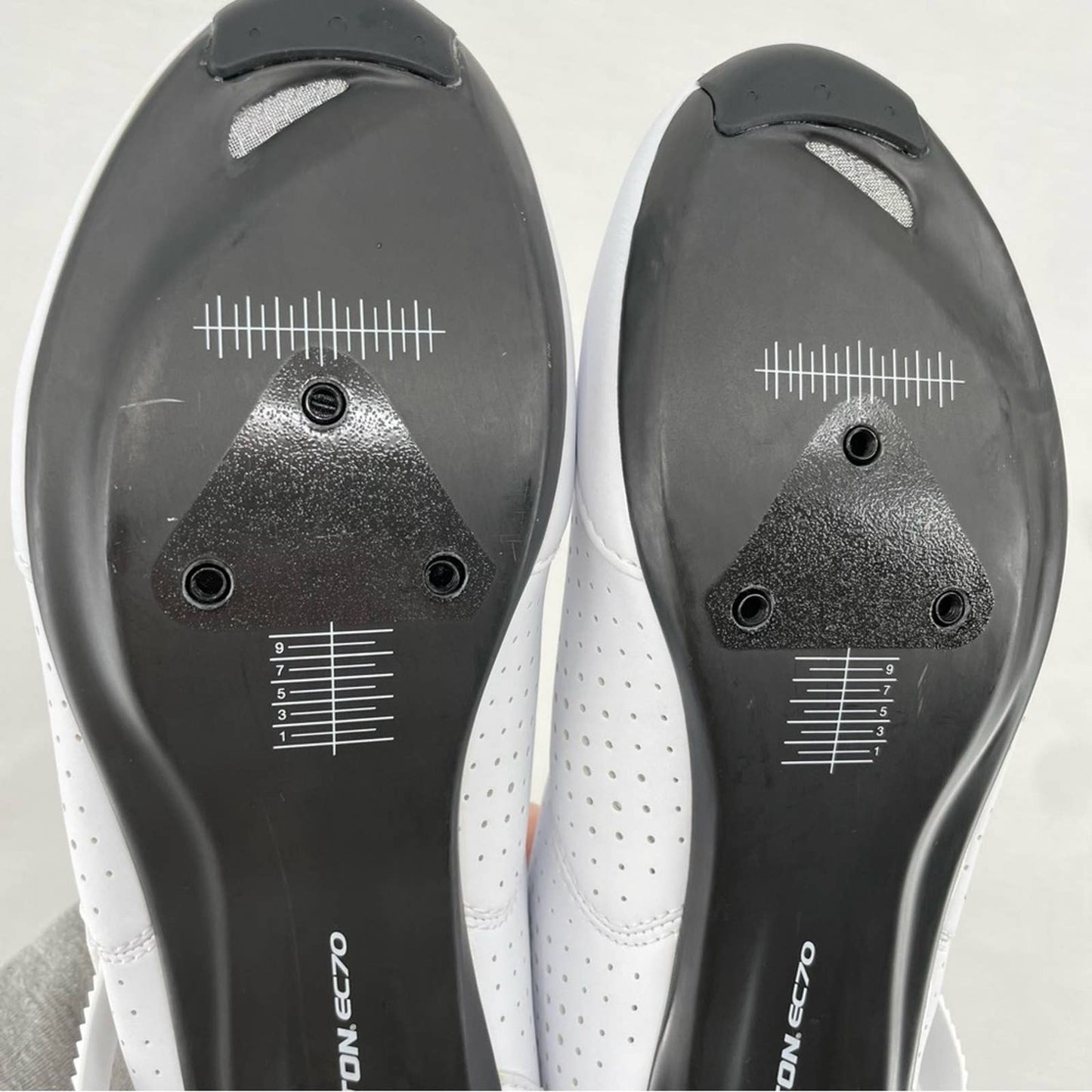 Giro ESPADA E70 Road Cycling Shoe Matte White Delta 3 Bolt Style Peloton Size 42.5