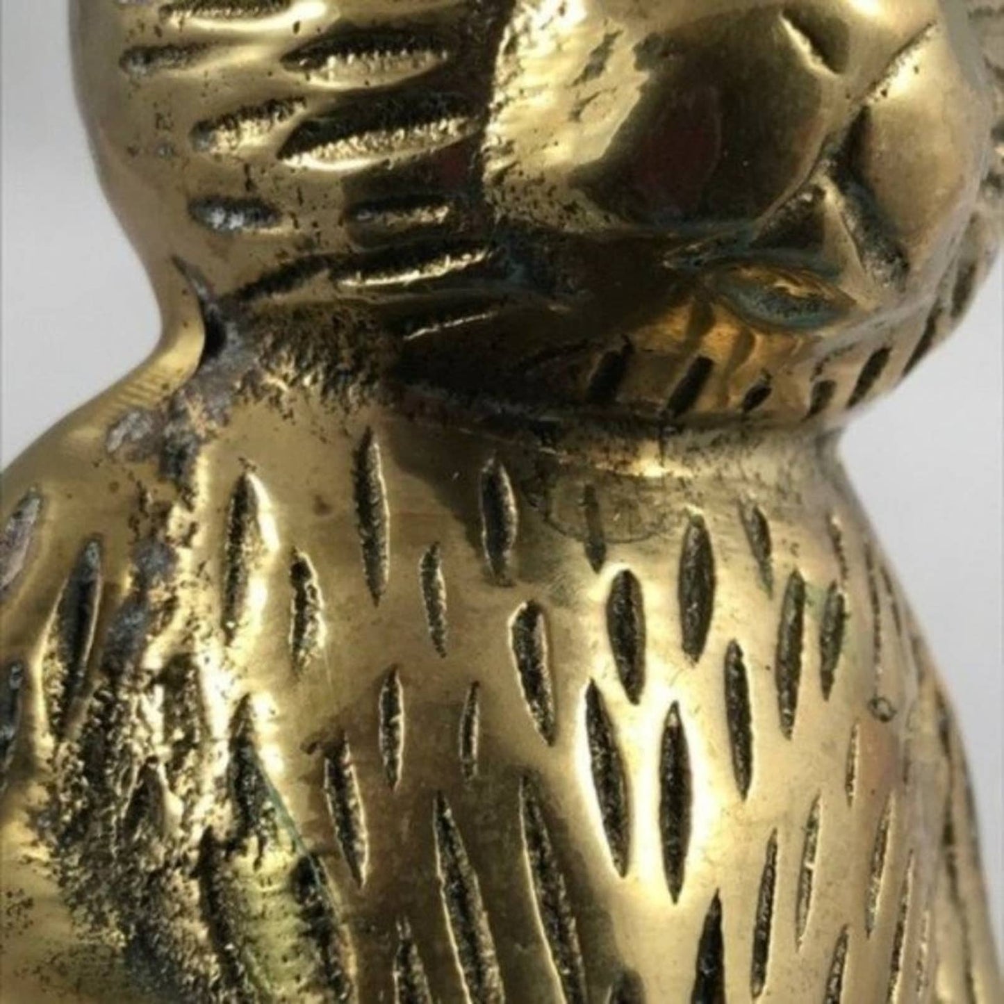 Vintage Brass Bear Sitting Teddy Mid-Century MidMod Traditional Style Home Decor