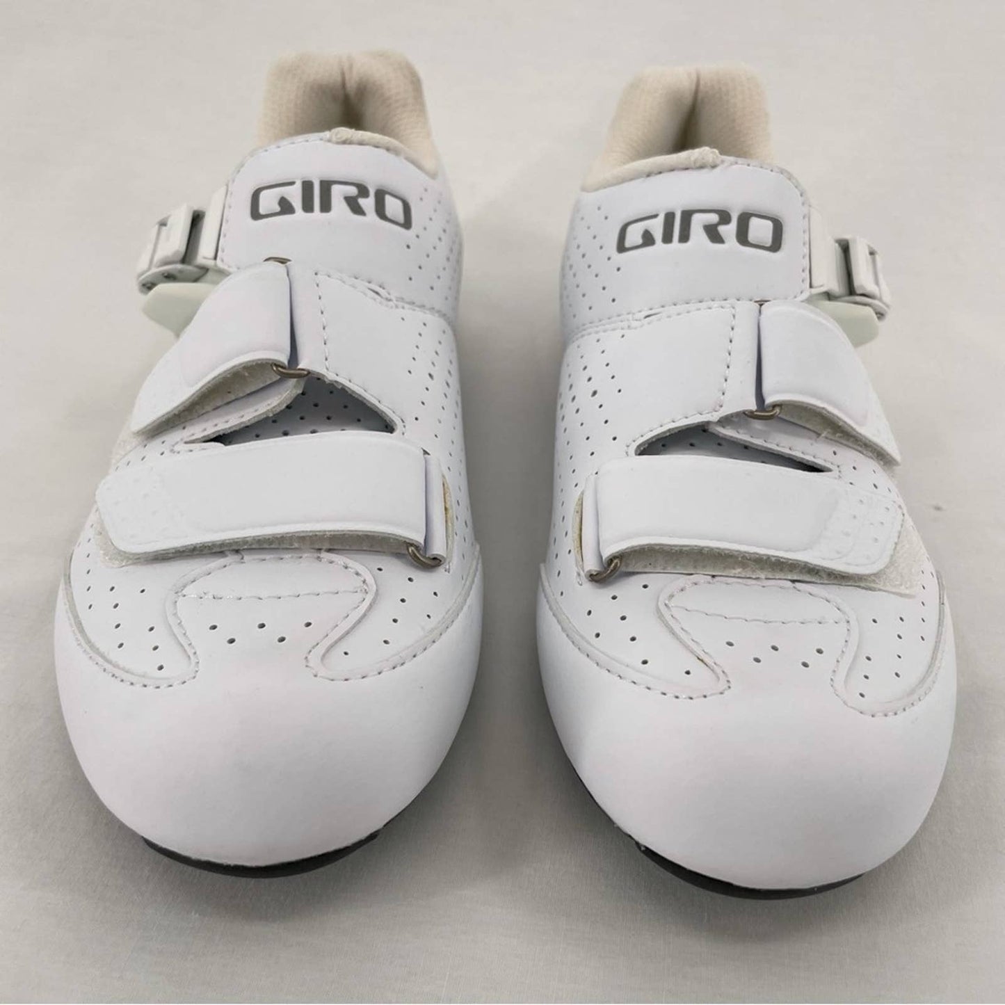 Giro ESPADA E70 Road Cycling Shoe Matte White Delta 3 Bolt Style Peloton Size 42.5