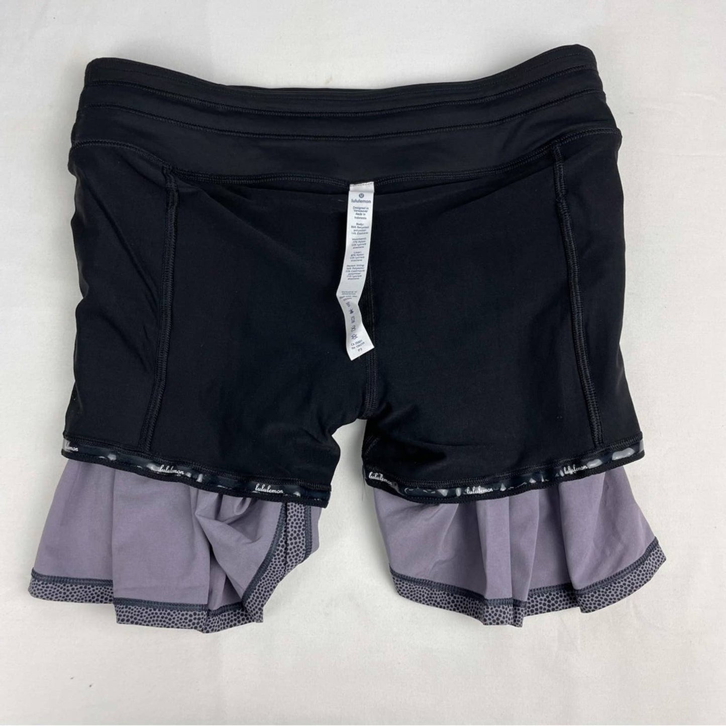 NEW Lululemon Tall Circuit Breaker II Disperse Dusky Lavender Active Skirt Skort Size 4