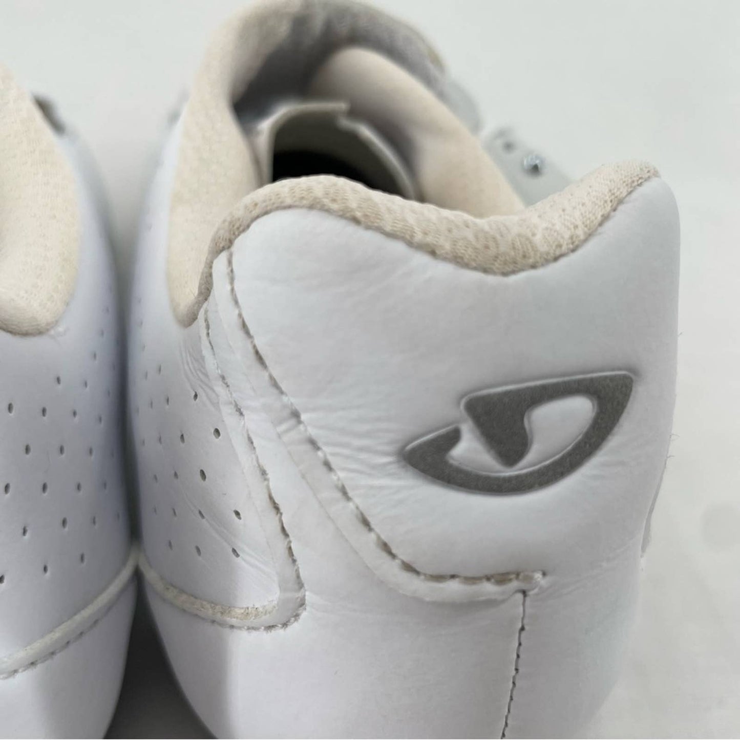 Giro ESPADA E70 Road Cycling Shoe Matte White Delta 3 Bolt Style Peloton Size 42.5