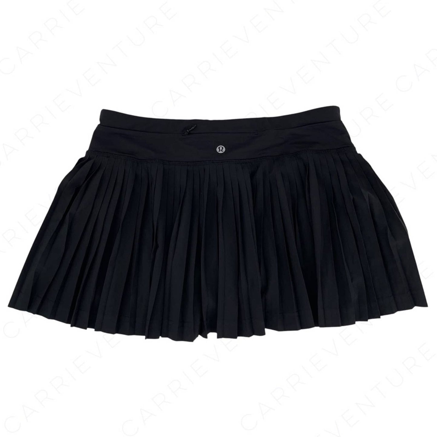 Lululemon Pleat to Street II Black Skirt Skort Golf Tennis Ballerina Twirly Size 6
