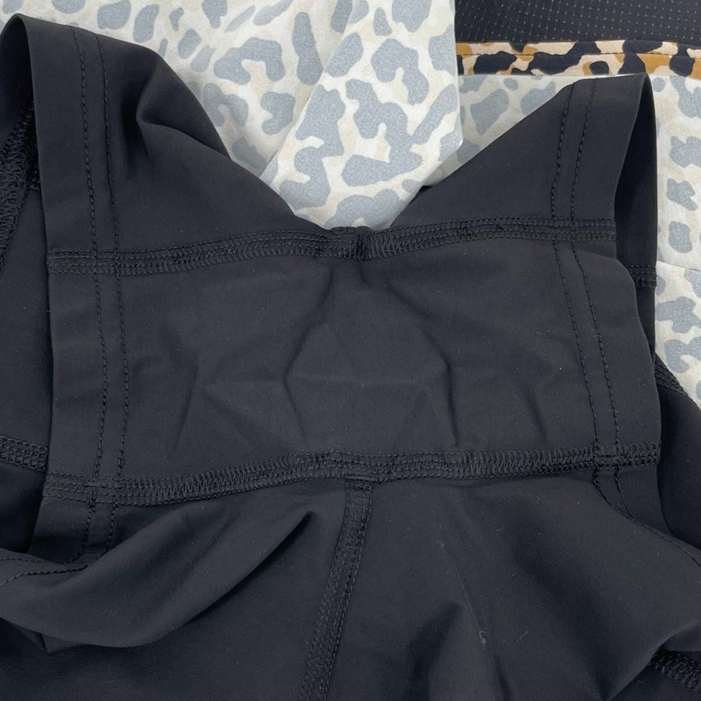 NEW Outdoor Voices Exercise Skort Leopard Print Black Active Athletic Skirt Size XS