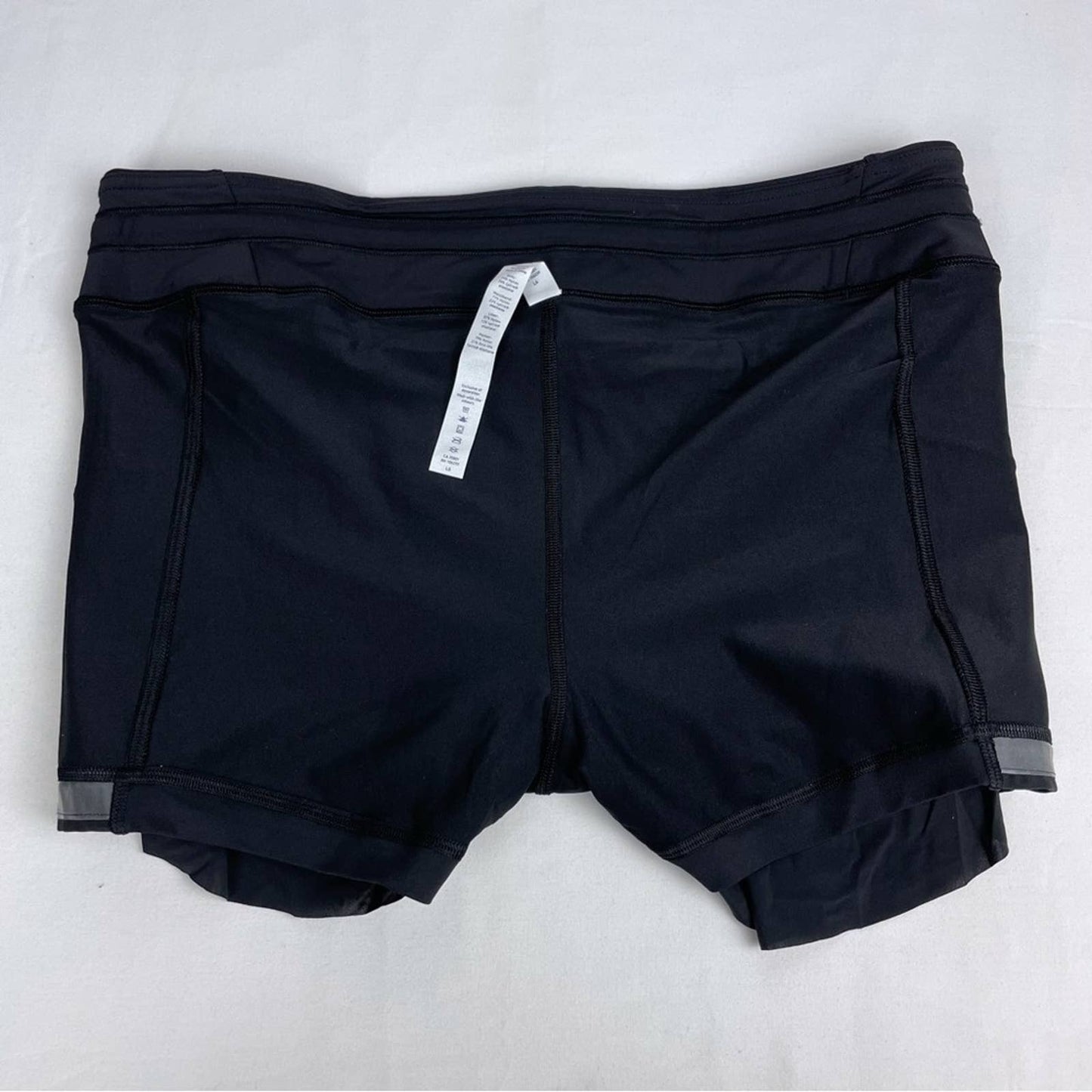 NEW Lululemon Quick Pace Black Lightweight Running Athletic Active Skirt Skort Size 10