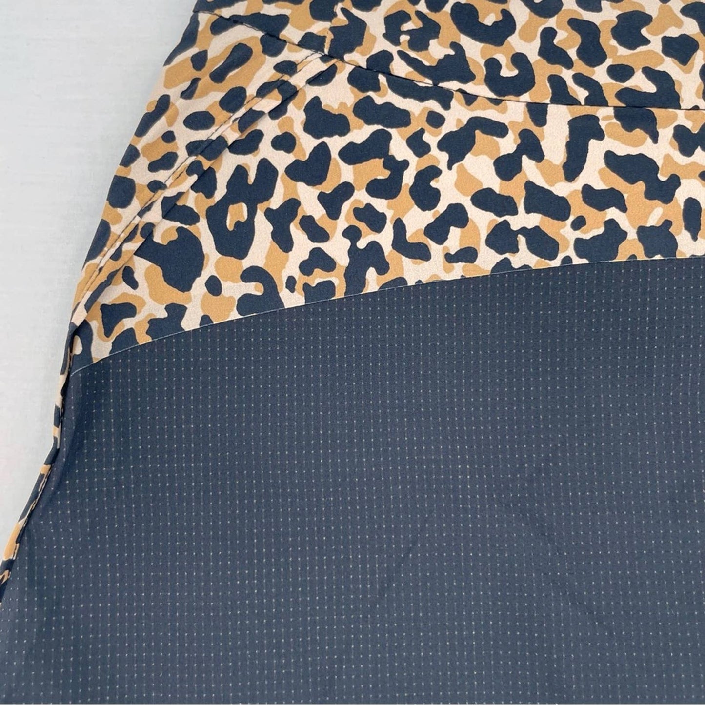 NEW Outdoor Voices Exercise Skort Leopard Print Black Active Athletic Skirt Size XS