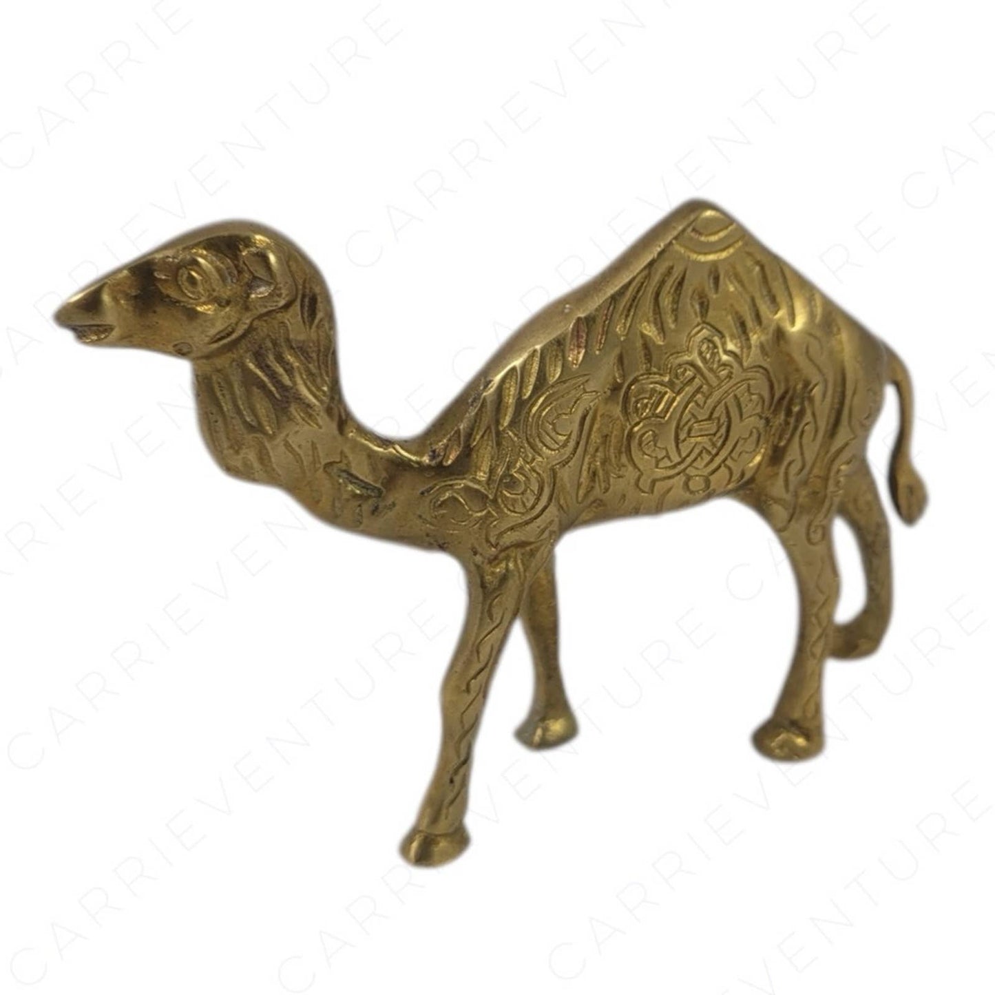 Vintage Brass Camel Nativity Christmas Story Winter Holiday Decor