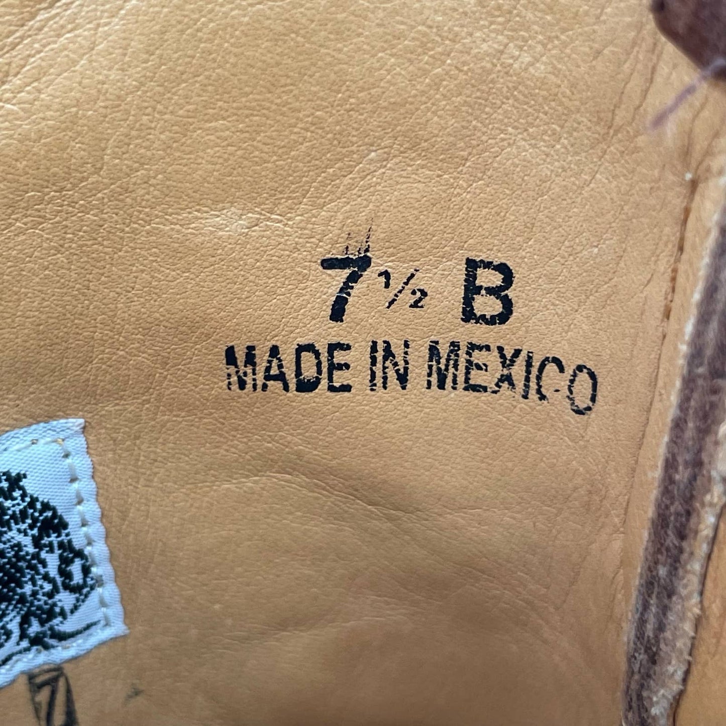 Old Gringo Pavito Embroidered Cowboy Cowgirl Boots Western Style Tan Brown Size 7.5