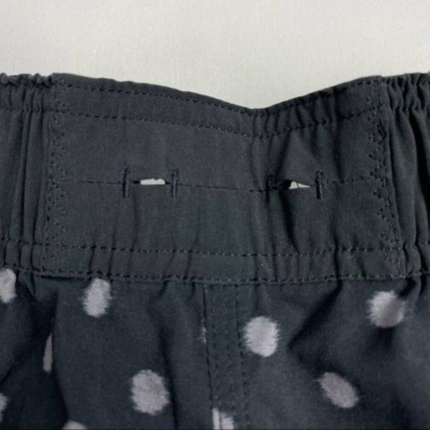 Lululemon Go The Distance Reversible Shorts Ghost Dot Black Slate Bright Blue Size 4